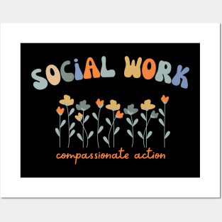 Social Work Retro Posters and Art